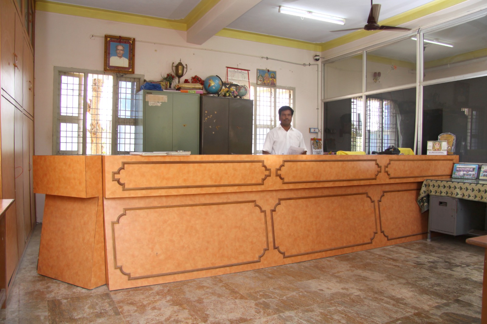 Administrative office reception