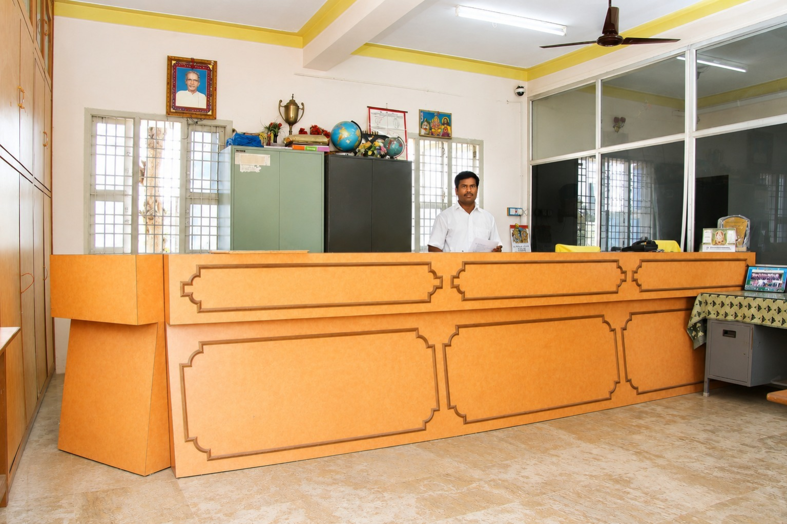 Administrative office reception